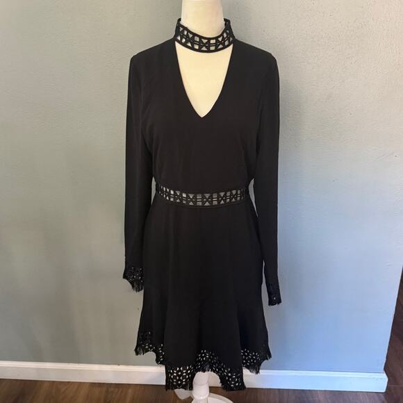 SuperTrash Black Lace Dress Womens EU 38 NWT Little Black Cocktail Party - Picture 12 of 15